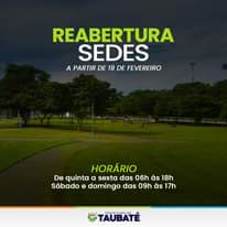 REABERTURA DO SEDES🪁
A partir desta sexta-feira dia 19 o parque dos Sedes reab…